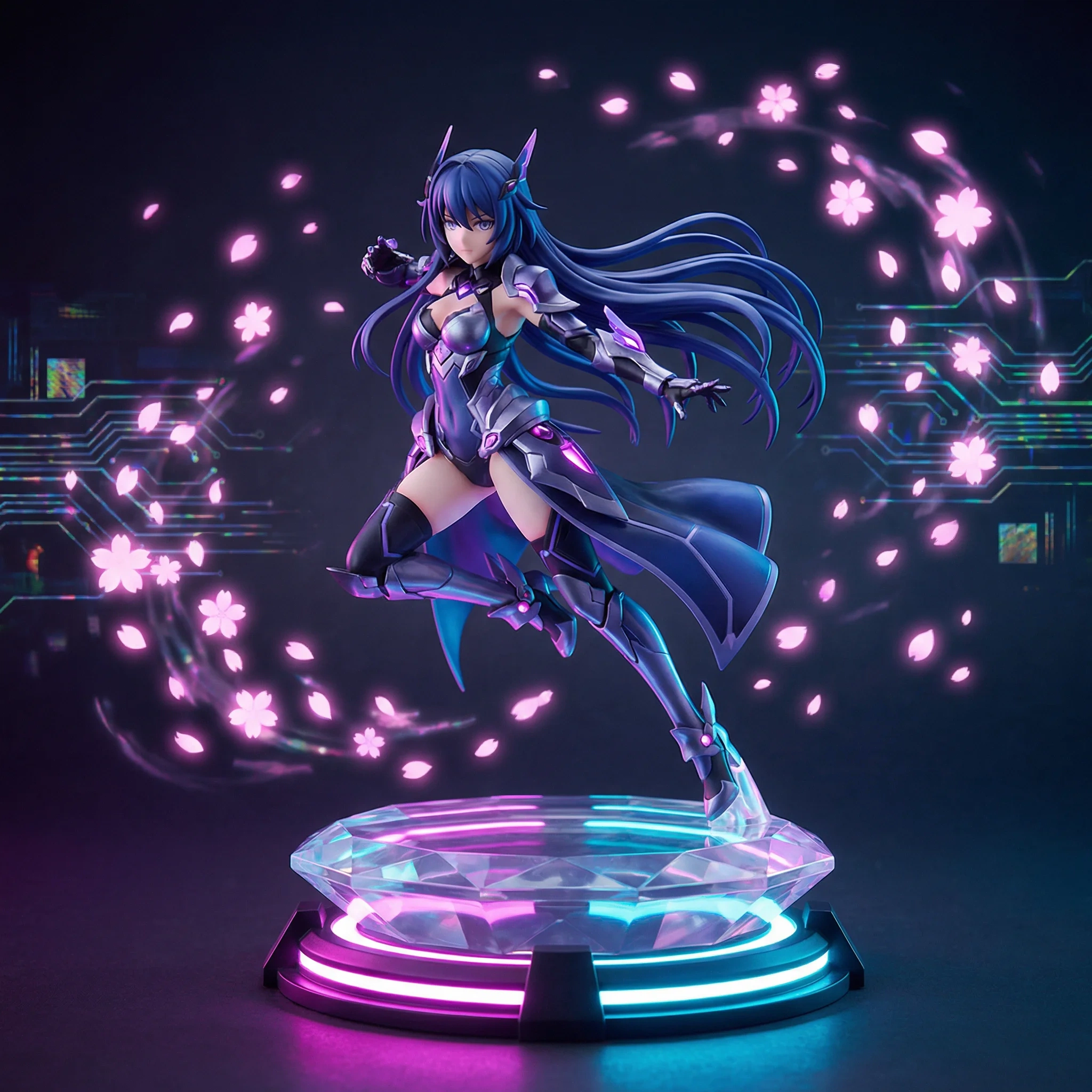 日本动漫女战士限定版手办 - 全球限量1000体